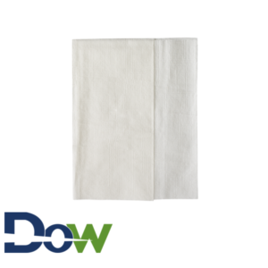 12" x 13" Off-Fold Dispenser Napkin, White - 6000/Case