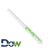 10¼" White Giant Paper Straw, Paper Wrapped - 1200/Case