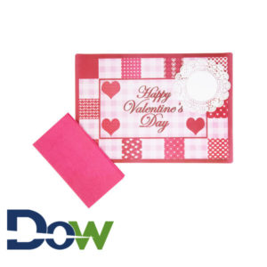 10" x 14" Valentine's Day Placemat Combo Pack - 250/Case