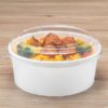 32oz White Paper Short Buckets - 360/Case - Image 2