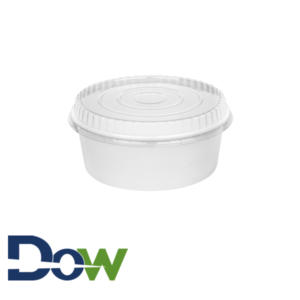 32oz White Paper Short Buckets - 360/Case