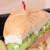 4" Frilled Club Food Pick with Assorted Colors - Image 2