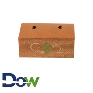 7" x 4 1/2" x 2 3/4" Hearthstone Take Out Box with Tuck Top - 500/Case