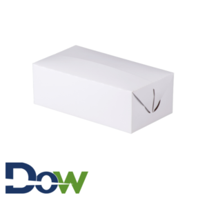 8 7⁄8" x 4 7⁄8" x 3" White Take Out Lunch Box with Fast Top - 400/Case