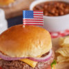 2 1/2" American Flag Food Pick - 100/Pack - Image 2