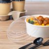 Lids for 32oz Paper Short Buckets - 360/Case - Image 2