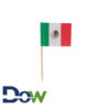 2 1/2" Mexican Flag Food Pick - 144/Pack