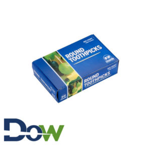 2½" Round Wooden Toothpicks, Unwrapped - 800/Box