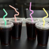 8¾" Jumbo Neon Crazy Flexible Straw, Wrapped - 500/Box - Image 2